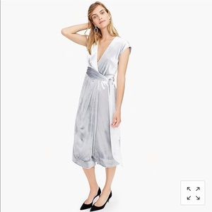 J. Crew Collection Velvet Wrap Dress